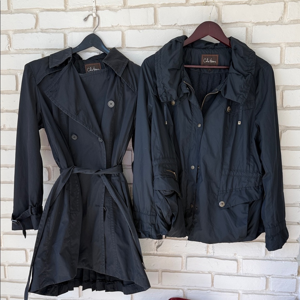pair of Cole Haan jackets